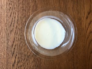 離乳食で使えるホワイトソースの作り方（電子レンジ）